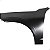 PARALAMA DIANTEIRO VOLVO XC60 2018 19 2021 ESQUERDO ALUMINIO - Imagem 3
