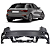 Parachoque Traseiro Audi A3 S Line Sportback 2021 2023 2024 - Imagem 1