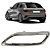 Friso Ponteira Escapamento Cromado Audi A3 2021 23 2024 Le - Imagem 1