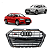 Grade Superior Preto Black Piano Audi A3 2017 2018 2019 2020 - Imagem 1