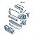 Grade Superior Dianteiro Friso Cromado Audi A4 2021 24 2025 - Imagem 5