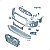 Grade Superior Dianteira Colmeia Audi A4 2021 2022 2024 2025 - Imagem 6