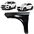 PARALAMA MERCEDES GLE350 GLE400 GLE43 AMG 2016 2019 ESQUERDO - Imagem 1