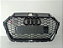 Grade Central Colmeia Black Piano Audi A3 2017 2018 19 2021 - Imagem 4
