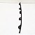 FRISO PRETO PARACHOQUE FRONTAL Esquerdo VOLVO XC60 2018 2024 - Imagem 3