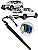 AMORTECEDOR ELETRICO TAMPA PORTA MALAS BMW X1 2019 2020 2021 2022 - Imagem 1