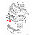 GRADE INFERIOR PARACHOQUE VOLVO V40 2013 2014 2015 2018 2019 - Imagem 6