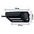 GRADE MOLDURA MILHA BLACK PIANO VOLVO XC90 2018 19 ESQUERDO - Imagem 4