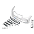 GRADE INFERIOR PARACHOQUE DIANTEIRO BMW X1 IX1 U11 2023 2025 - Imagem 8
