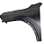 PARALAMA DIANTEIRO BMW X1 IX1 U11 2023 24 2025 LADO ESQUERDO - Imagem 2