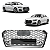 Grade Parachoque Dianteiro Rs5 Para Audi A5 2017 2018 2019 - Imagem 1