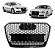 Grade Dianteira Colmeia Cromada Audi A5 2012 2013 2014 2016 - Imagem 1