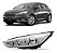 Farol Dianteiro Focus 2016 17 18 2019 Sem Led Lado Motorista Esquerdo Novo - Imagem 1