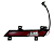 REFLETOR OLHO DE GATO TRASEIRA BYD KING 2024 2025 ESQUERDO - Imagem 2