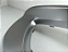 Spoiler Frontal Grade Cromada IMercedes Gla200 250 2014 2015 2016 nferior Frontal - Imagem 4