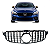 Grade Superior Parachoque Dianteiro Mercedes W205 C180 C200 C250 C300 GTR Preto Brilhante A85658999 - Imagem 1