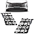 PAR ACABAMENTO GRADE FRONTAL INFERIOR BYD KING 2024 2025 KIT - Imagem 1