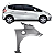 Paralama Dianteiro Honda Fit 2009 2010 2011 Com Furo Direito - Imagem 1