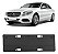 SUPORTE PLACA FRONTAL MERCEDES C180 C200 C300 2015 2017 2018 - Imagem 1