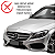 SUPORTE PLACA FRONTAL MERCEDES C180 C200 C300 2015 2017 2018 - Imagem 2