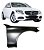 Paralama Dianteiro Direito Mercedes C180 C200 2015 2017 2021 - Imagem 1