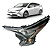 Farol Dianteiro Motorista Toyota Prius 2016 2017 2018 C Led Esquerdo Motorista - Imagem 1