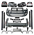 Body Kit Parachoque Bmw X5 M X6 M Para Bmw X5 F15 2013 2014 2015 2016 2017 2018 - Imagem 1