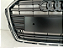 Grade Superior Parachoque Frontal Audi A3 2017 2018 2019 2020 Preto Fosco - Imagem 6