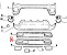 Grade Parachoque Jeep Compass Trailhawk 2016 2017 2018 - Imagem 10