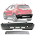 KIT PARACHOQUE TRASEIRO COM SPOILER TRACKER 2014 2015 2016 - Imagem 1