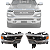 PAR FAROL LED DIANTEIRO DODGE RAM 1500 2023 2024 2025 - Imagem 1