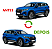 Par Friso Farol Dianteiro Chery Tiggo 7 Sport Pro 2022 2023 2024 2025 Preto 602001910AA 602001909AA - Imagem 2