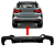 Spoiler Difusor Traseiro Bmw X3 X4 M40i Sport 2022 2023 2024 - Imagem 2