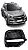 Grade Moldura Farol Milha Chery Tiggo 5x 2020 2021 2022 Direito Passageiro 602000486AA - Imagem 1