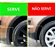 Moldura Aplique Parachoque Dianteiro Evoque 2012 2013 2014 2015 2016 2017 2018 2019 Esquerdo Motorista - Imagem 11