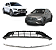 Kit Friso Grade Moldura Inferior Parachoque Dianteiro Gla 200 Gla 35 Amg 2022 2023 - Imagem 1