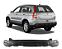 Spoiler Inferior Parachoque Traseiro Honda Crv 2007 2008 2009 04715SWAA90 - Imagem 1