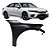 Paralama Dianteiro Honda Civic 2022 2023 2024 Passageiro - Imagem 1