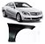 Paralama Mercedes E350 E500 2009 2010 2011 2012 Dianteiro Passageiro - Imagem 1