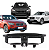 Defletor Painel Radiador Bmw X1 2010 2011 2012 2013 2014 2015 51642990178 51112990178 - Imagem 1