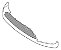 Grade Inferior Spoiler Parachoque Dianteiro Mercedes GLC 250 2016 2017 2018 A2538850565 - Imagem 6