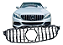 Grade Radiador Mercedes W205 C180 C300 Gt R 2015 2016 2017 2018 2019 2020 2021 Cromado - Imagem 1