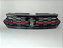 Grade Frontal Superior do Parachoque Dianteiro Jetta Gli Friso Vermelho 2019 2020 2021 2022 17A853651AD - Imagem 3