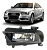 Farol de Milha Neblina Audi A4 2013 2014 2015 Auxiliar Lado Esquerdo Motorista 8K0941699 - Imagem 1