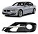 Grade Moldura Farol Milha Bmw 335i 328i 320 325i 2012 2013 2014 2015 Esquerdo Motorista - Imagem 1