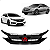 Grade Dianteira Com Emblema Civic G10 2017 2018 2019 2020 2021 Black Piano - Imagem 1