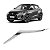 Friso Cromado Farol Nissan Kicks 2021 2022 2023 2024 Lado Esquerdo Motorista - Imagem 1