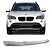 Spoiler Inferior Prateado Parachoque Dianteiro Bmw X1 2010 2011 2012 2013 Novo - Imagem 1