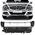 DEFLETOR INFERIOR MERCEDES C180 C200 2011 2012 2013 2014 - Imagem 1
