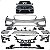 BodyKit Parachoque Dianteiro W212 AMG Sport Mercedes E250 E350 E400 2014 2015 2016 - Imagem 2